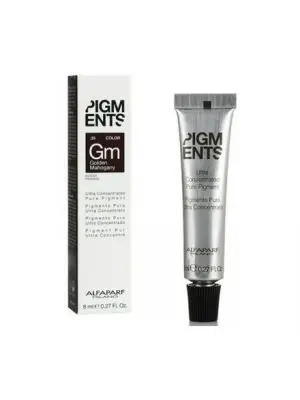 Pigments golden mahogany .35  ультраконцентрированный пигмент в мини-упаковке, золотисто-махагоновый, Объём/Вес: 8 мл, Цвет: Golden mahogany .35, фото 
