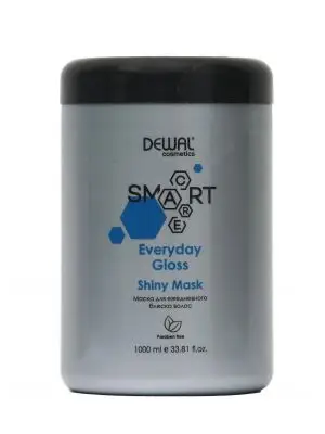 Маска для лишенных блеска волос smart care everyday gloss shiny mask dewal cosmetics dcs20005, Объём/Вес: 1000, фото 
