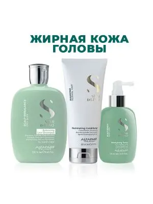 Набор против жирной кожи головы от Альфапарф Милано