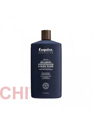Средство 3 в 1 для мужчин шампунь + кондиционер + гель для душа chi esquire grooming 414 мл esthb14-2, фото 
