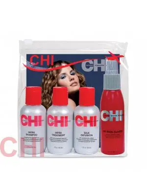 Набор Chi Infra Дорожный Travel Kit 3x50 мл + 59 мл PM7430, фото 