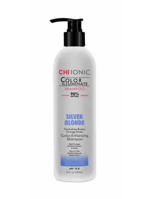 Chicisbs25 шампунь chi color illuminate silver blonde shampoo  739 мл, фото 