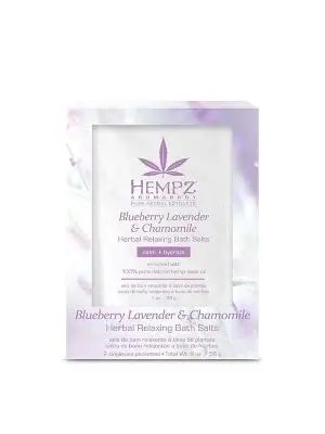 Соль для ванны расслабляющая лаванда, ромашка и дикие ягоды / blueberry lavender and chamomile herbal relaxing bath salts new!!!, фото 