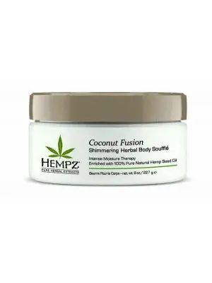 Суфле для тела с мерцающим эффектом / herbal body souffle coconut fusion, фото 