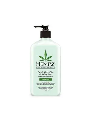 Молочко для тела  увлажняющее зеленый чай и груша / exotic green tea and asian pear herbal moisturizer, фото 