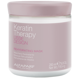 Кератиновая увлажняющая восстанавливающая маска для волос  lisse design rehydrating mask, Объём/Вес: 200, фото 