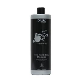 Тонизирующий шампунь для волос и тела smart care skin purity tonic shampoo hair & body dewal cosmetics dcb20303, Объём/Вес: 1000, фото 