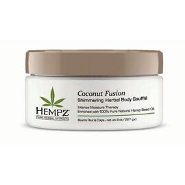 Суфле для тела с мерцающим эффектом / herbal body souffle coconut fusion, фото 