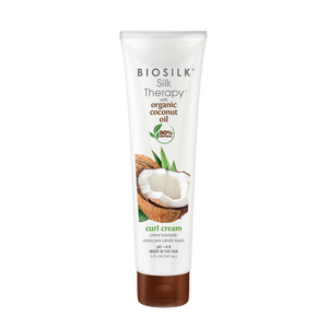 Крем для укладки увлажняющий Biosilk Silk Therapy Organic Coconut Oil Curl Cream 147 мл BSTOCCR5, фото 