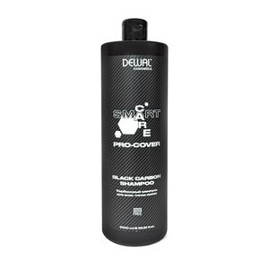 Карбоновый шампунь для всех типов волос smart care pro-cover black carbon shampoo, 1000 мл dewal cosmetics dcp20502, Объём/Вес: 1000, фото 