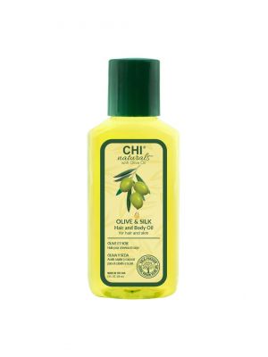 Масло для волос и тела Chi Olive Organics Olive & Silk Hair & Body Oil 59 мл CHIOHB2, Объём/Вес: 59, фото 