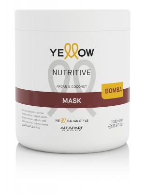 Маска увлажняющая для сухих волос ye nutritive mask, 1000 мл  yellow 18315, Объём/Вес: 1000, Разработано, год: 2020, фото 