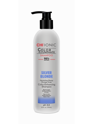 Шампунь оттеночный Chi Ionic Color Illuminate Shampoo Silver Blonde Серебряный Блонд 739 мл CHICISBS25, фото 