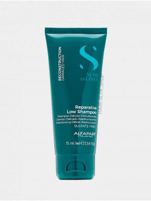 Шампунь для поврежденных волос sdl r reparative low shampoo, 75 мл, фото 