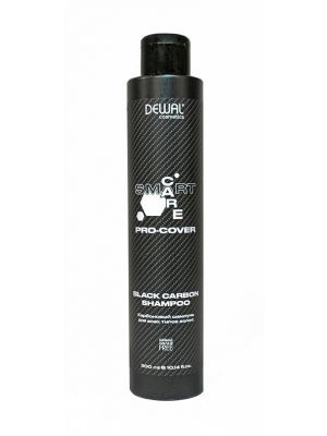 Карбоновый шампунь для всех типов волос smart care pro-cover black carbon shampoo, 300 мл dewal cosmetics dcp20501, Объём/Вес: 300, фото 