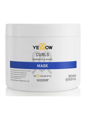 Маска для кудрявых и вьющихся воло curls mask 500 мл yellow 20725, Объём/Вес: 500, фото 