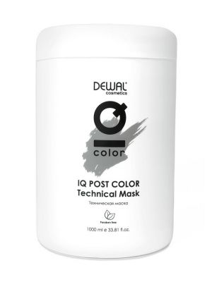 Техническая маска iq post color тechnical mask 1000 мл dewal cosmetics dc40002, фото 