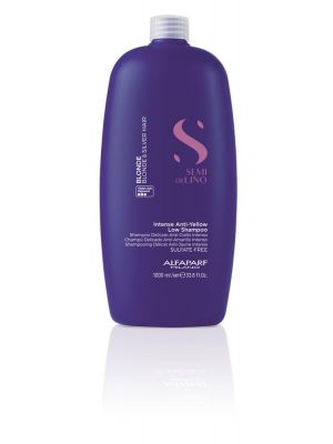 Шампунь интенсивно тонирующий анти-жёлтый Intense Anti-Yellow Low Shampoo. 1000 мл ALFAPARF 22626, фото 