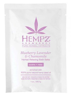 1 саше соль для ванны лаванда, ромашка и дикие ягоды / blueberry lav.andcham. bath salts, фото 