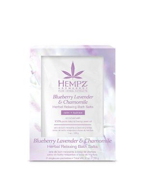 Соль для ванны расслабляющая лаванда, ромашка и дикие ягоды / blueberry lavender and chamomile herbal relaxing bath salts new!!!, фото 