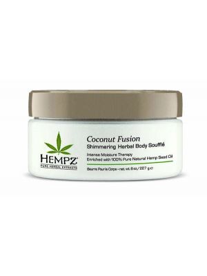 Суфле для тела с мерцающим эффектом / herbal body souffle coconut fusion, фото 