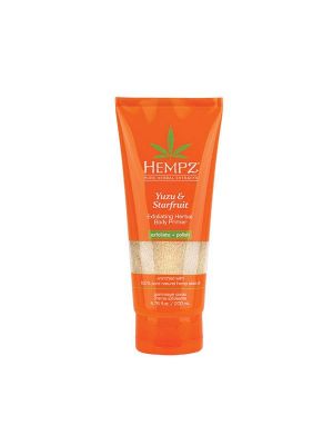 Скраб подготавливающий перед загаром  юдзу и карамбола/ yuzu and starfruit exfoliating herbal body primer, фото 