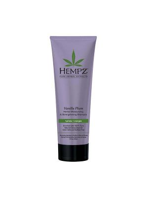 Шампунь Ваниль и Слива/Vanilla Plum Herbal Moisturizing & Strengthening Shampoo, фото 