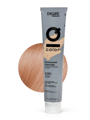 Dewal 10.04 Extra light natural copper blonde Перманентный краситель краситель IQ COLOR, фото 