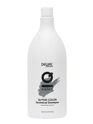 Технический шапунь iq post color тechnical shampoo, 1500 мл dewal cosmetics dc40001, фото 