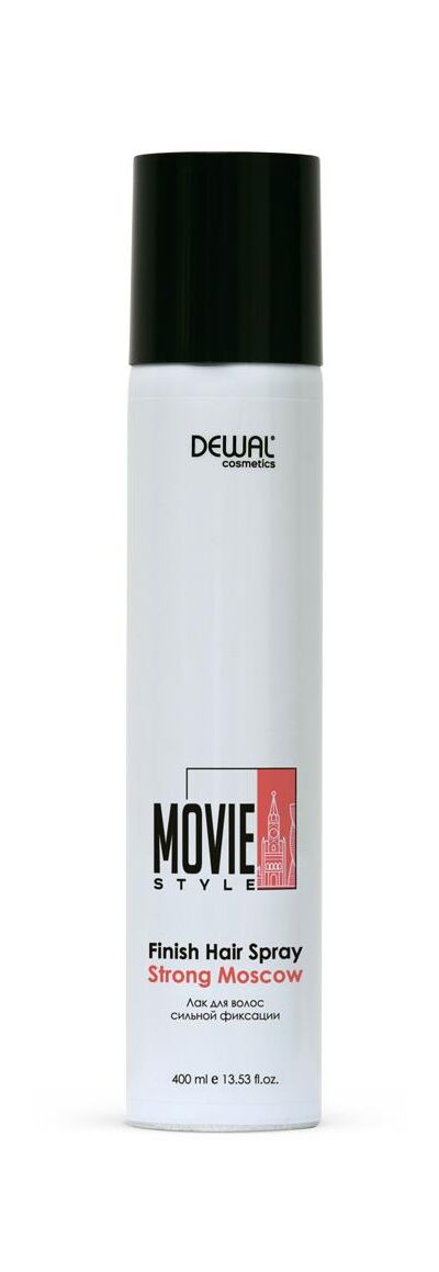 Dewal Лак Movie Style Finish hair spray Strong Moscow, 400 мл, фото 