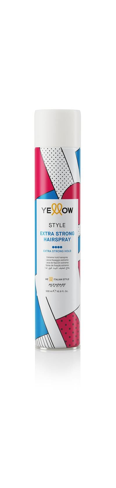 Лак для волос экстрасильной фиксации Yellow STYLE, Объём, мл: 500, Разработано, год: 2020, фото 