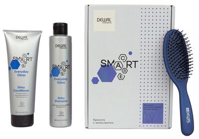 Набор для ежедневного блеска волос smart care everyday gloss dewal cosmetics dcs005, фото 