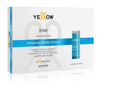 Сыворотка для интенсивного сияния волос ye star intensive shine serum, 13мл yellow 19574, Объём, мл: 13, фото 