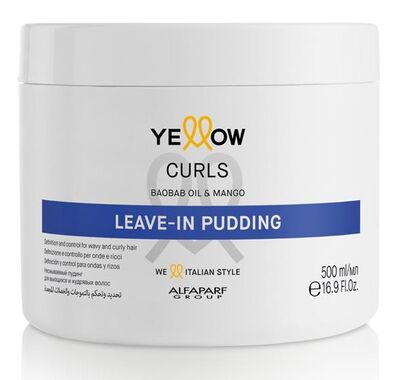 Пудинг для кудрявых и вьющихся волос curls leaveinpudding 500 мл yellow 20692, Объём, мл: 78, фото 