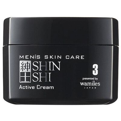 Мужской крем для лица shinshi men's skin care active cream, 50 г 183022, фото 