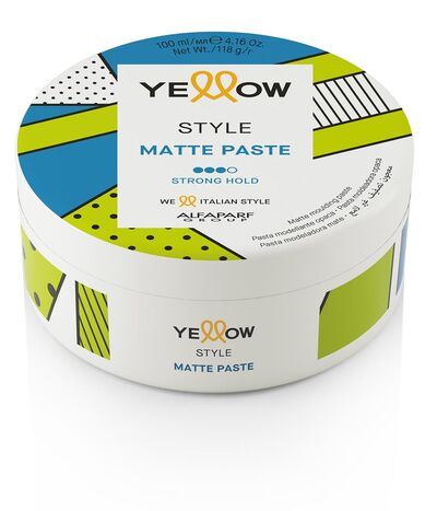 Паста моделирующая с матовым эффектом сильной фиксации Yellow STYLE MATTE PASTE, Объём, мл: 100, Разработано, год: 2020, фото 