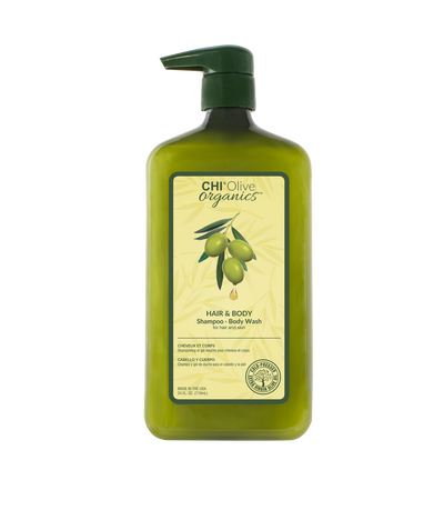 Шампунь и гель для душа Chi Olive Organics Shampoo Body Wash Hair & Body 710 мл CHIOSB25, Объём, мл: 710, фото 