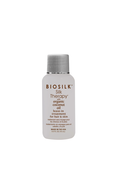 Несмываемый уход для волос и кожи Biosilk Silk Therapy Organic Coconut Oil Leave-in Treatment For Hair & Skin 15 мл BSTOCH05, Объём, мл: 15, фото 