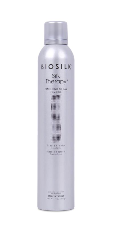 Лак для волос сильной фиксации Biosilk Silk Therapy Styling Finishing Spray Firm Hold 284 гр BSSFH10, фото 